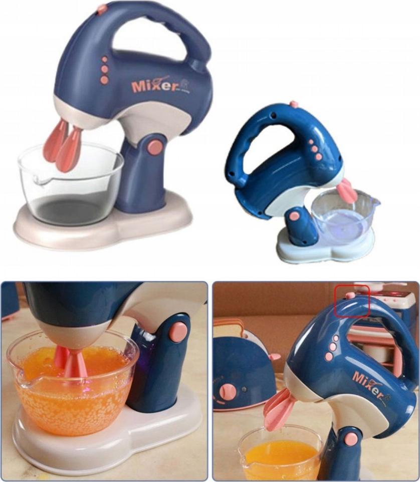 LUXMA MIKSER ROBOT KUCHENNY DLA DZIECI AGD ŚWIATŁO 6CE