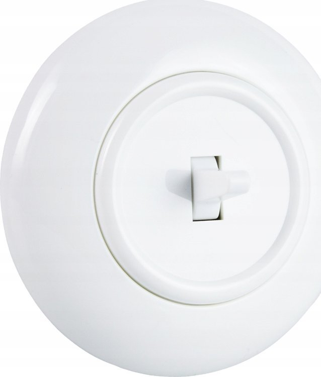 Electromalt Electromalt EX.one Włącznik krzyżowy z ramką biały
