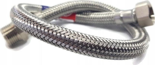 Wąż do pralki i zmywarki ARKAINSTALACJE Wąż baterii 3/8" 500mm Arka Duro-Flex DF-292182 38BAT-L50-500mm w oplocie ze stali nierdzewnej