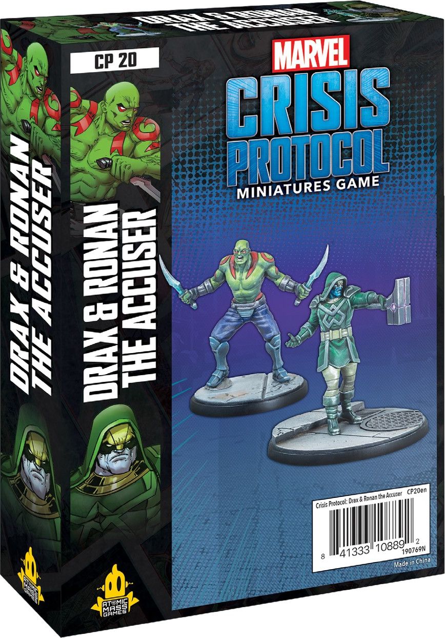 Atomic Mass Games Gra planszowa Marvel: Crisis Protocol - Drax & Ronan the Accuser