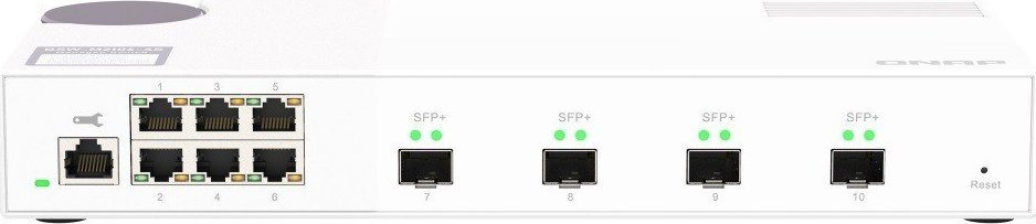 Switch Qnap Przełšcznik QSW-M2106-4S 6x 2.5GbE RJ45 4x10GbE SFP