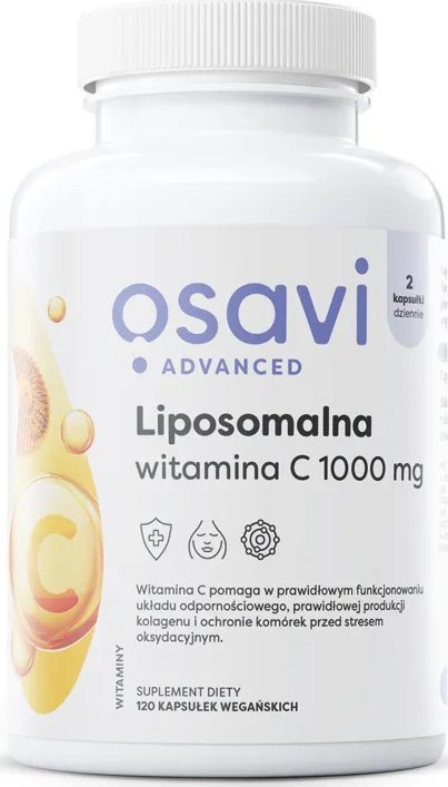 Osavi Osavi - Liposomalna Witamina C, 1000mg, 120 vkaps