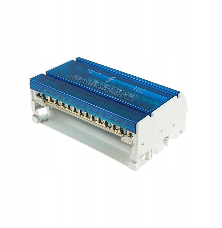 Elektro-Plast Blok rozdzielnica na szynę do powierzchni płaskich 125A BRZ-4X15 49.715