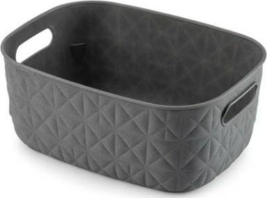 Curver CURVER KOSZYK S CIEMNY SZARY SOFTEX 4L