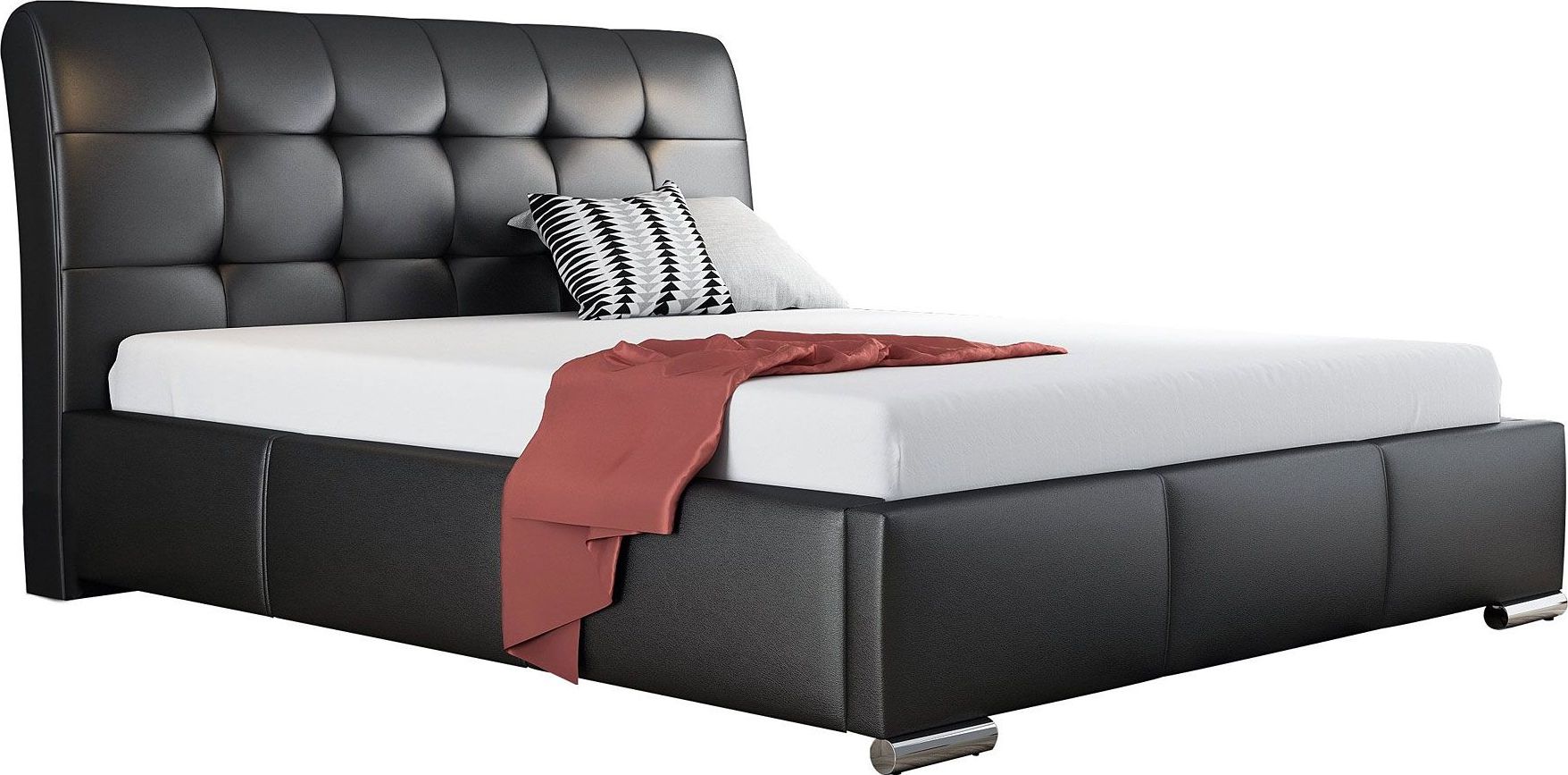 Elior Łóżko pikowane Tibis 3X 140x200 - 44 kolory