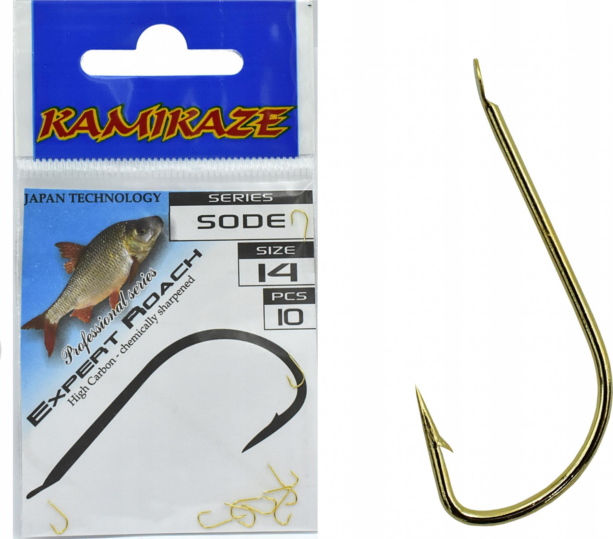 An Sport Haczyk Haczyki KAMIKAZE SODE Nr 14 (10szt) Kute