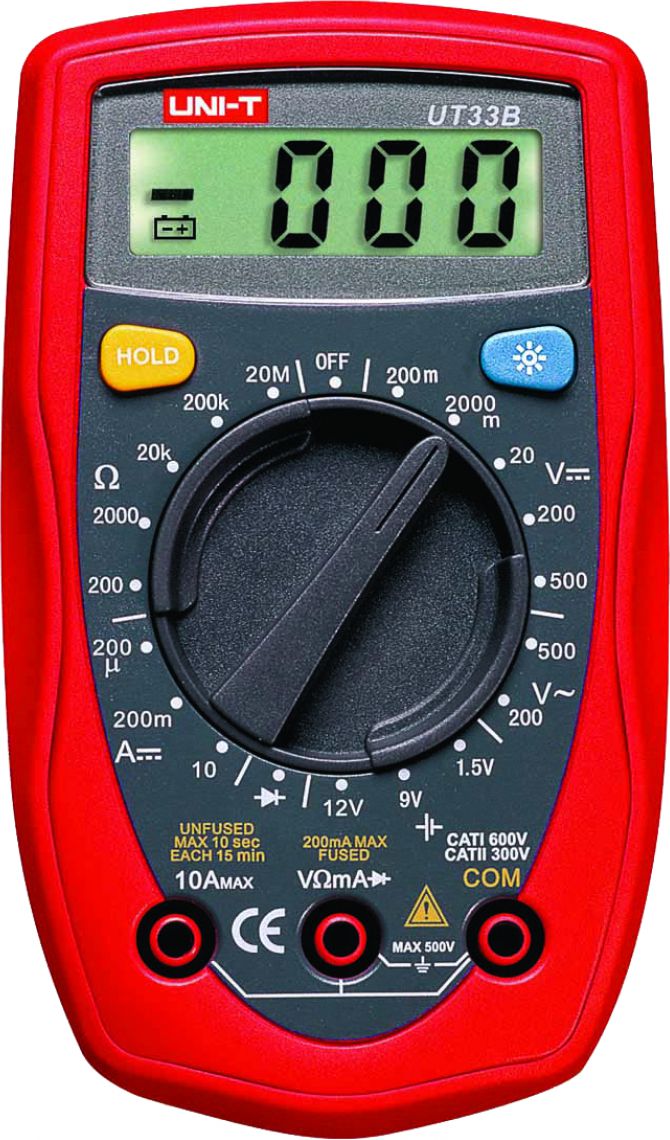 Uni-T Miernik uniwersalny UT 33 B (EMU_UT33B)