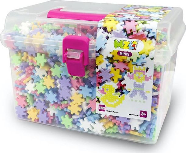 Meli Klocki Meli Minis Pastel Travel Box 2500 el.