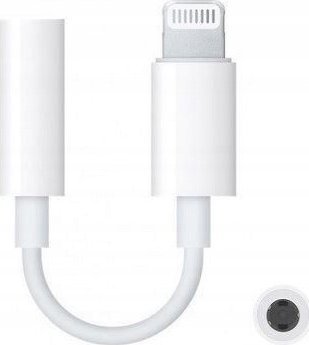 Pamięć do laptopa CoreParts CoreParts MSPP74280 zmieniacz płci / kabli Lightning 3.5mm Audio Biały