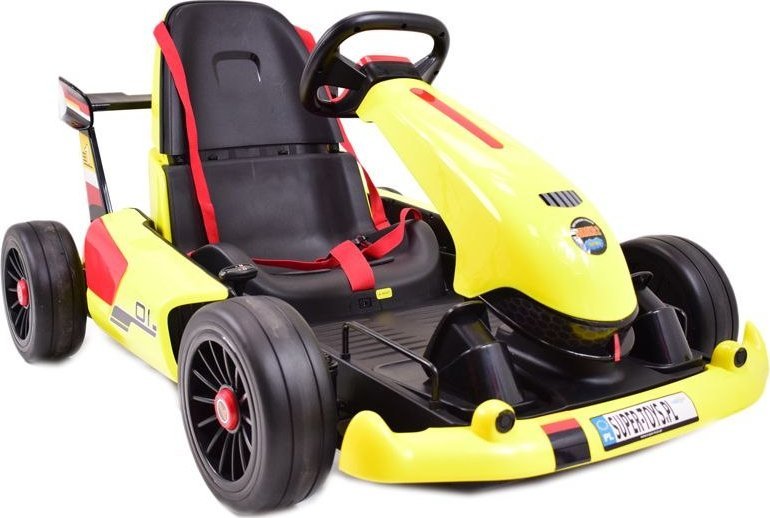 Import SUPER-TOYS SZYBKI GOKART NA AKUMULATOR 12 V, CZUJNIK ANTYKOLIZYJNY/XMX-619