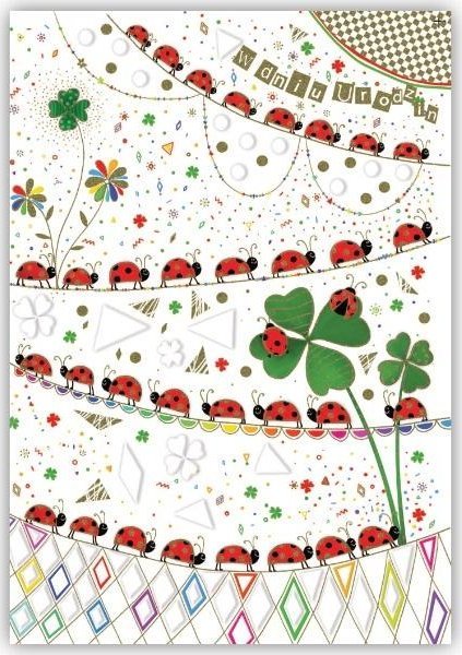 Trend Kartka okolicznościowa Urodziny TS