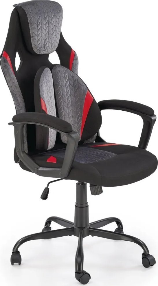 Halmar Fotel biurowy JENSEN czarny/szary HALMAR