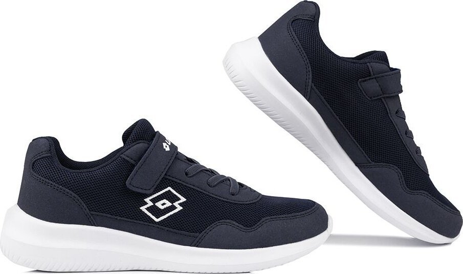 Lotto Buty dziecięce Lotto Connect K granatowo-białe 2600000K 5910 26