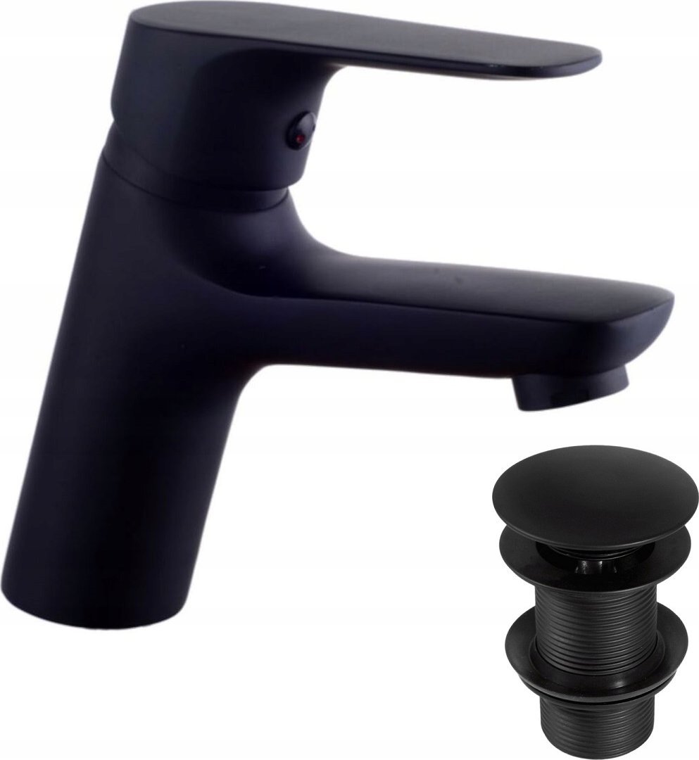 Bateria umywalkowa Liveno Bateria umywalkowa stojąca Liveno SIGMA czarny