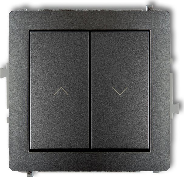 Karlik Deco Łącznik żaluzjowy grafitowy (11DWP-8)