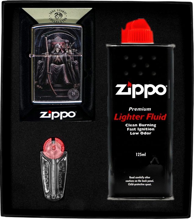 Zestaw ZIPPO Zapalniczka ANNE STOKES COLLECTION 2 Prezentowy No1