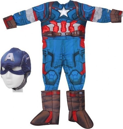 PRC STRÓJ KAPITAN AMERYKA + MASKA - AVENGERS K-KA01 M