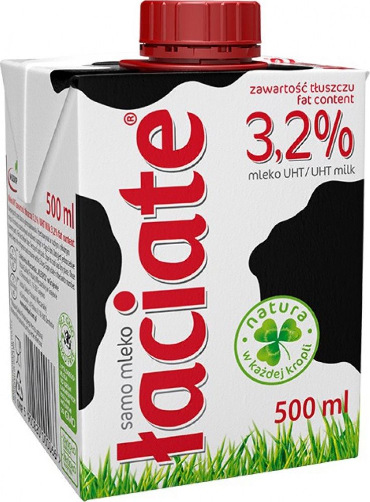 Łaciate Mleko ŁACIATE 3,2%, 0,5 l