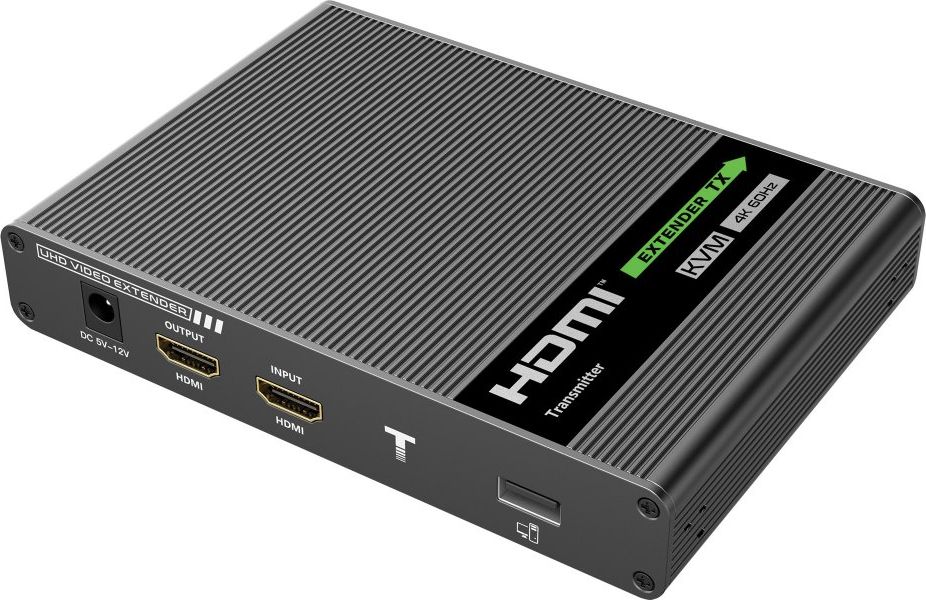 Przełącznik Techly Techly KVM Extender HDMI/USB po Skrętce Cat6A/7 do 70m 4K*60Hz