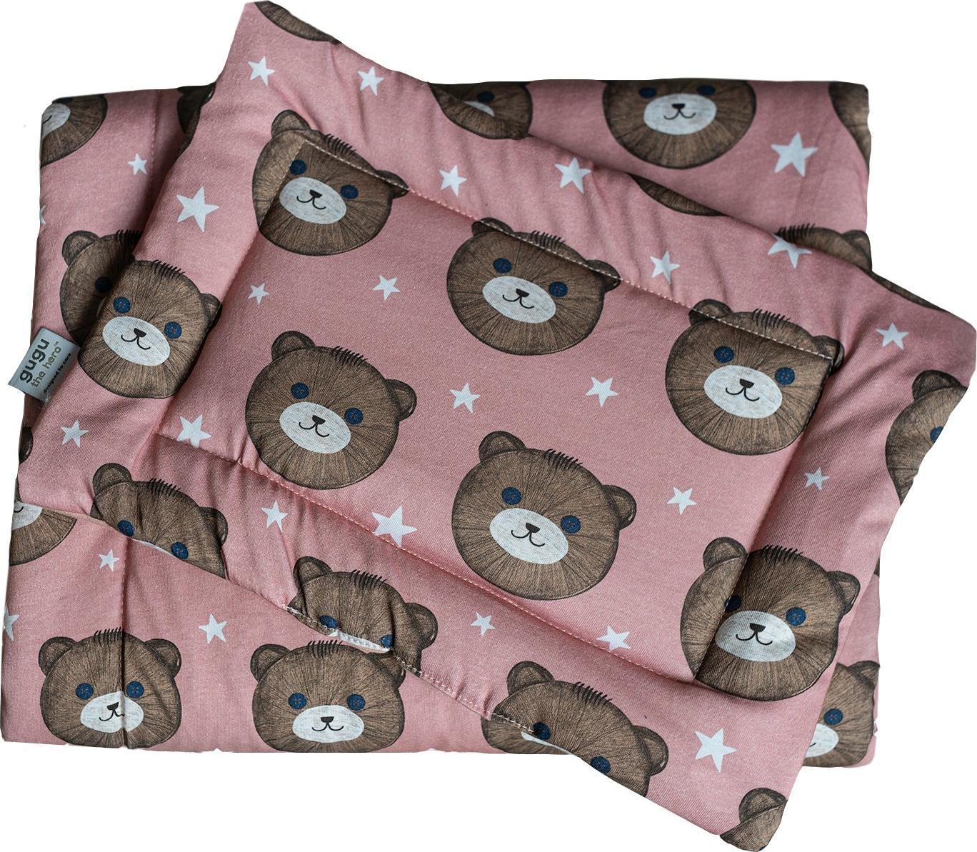 Gugu the hero Zestaw na drzemkę Teddy Pink