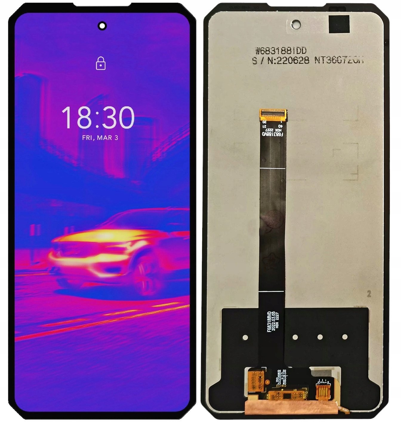 WYŚWIETLACZ EKRAN LCD DO OUKITEL WP21 ULTRA