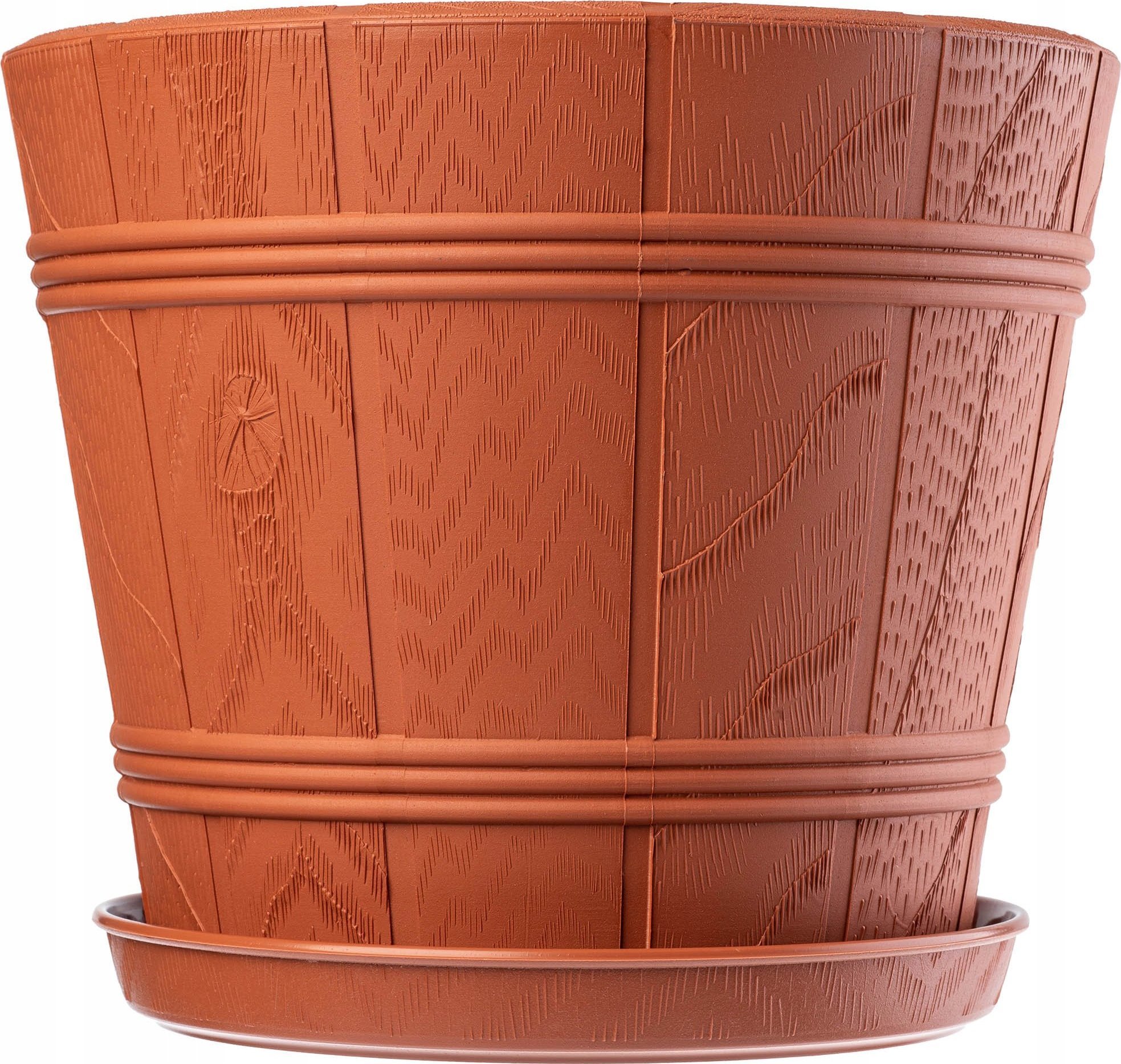 Kadax Doniczka Osłonka Na Kwiaty Podstawka Terakota 42cm