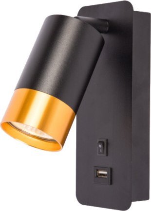 Kinkiet Aigostar Lampa kinkiet LED GU10 (z USB)