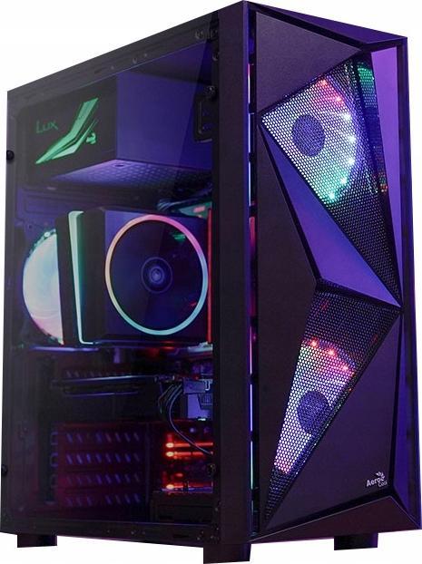 Komputer Gaming Aerocool Cosmo Tower Intel Core i7 GeForce GT 1030 16GB DDR3 1512GB HDD + SSD Windows 10 Pro