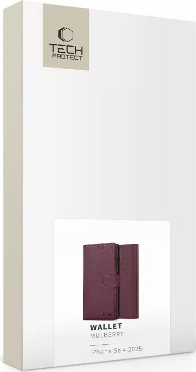 TECH-PROTECT WALLET IPHONE SE 4 2025 MULBERRY