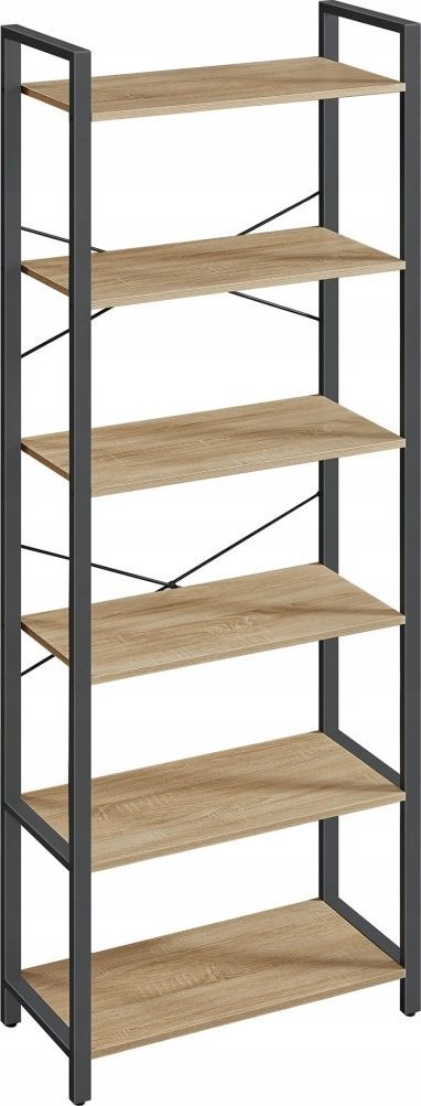 Regał Półka na Książki - sonoma - LLS062B11