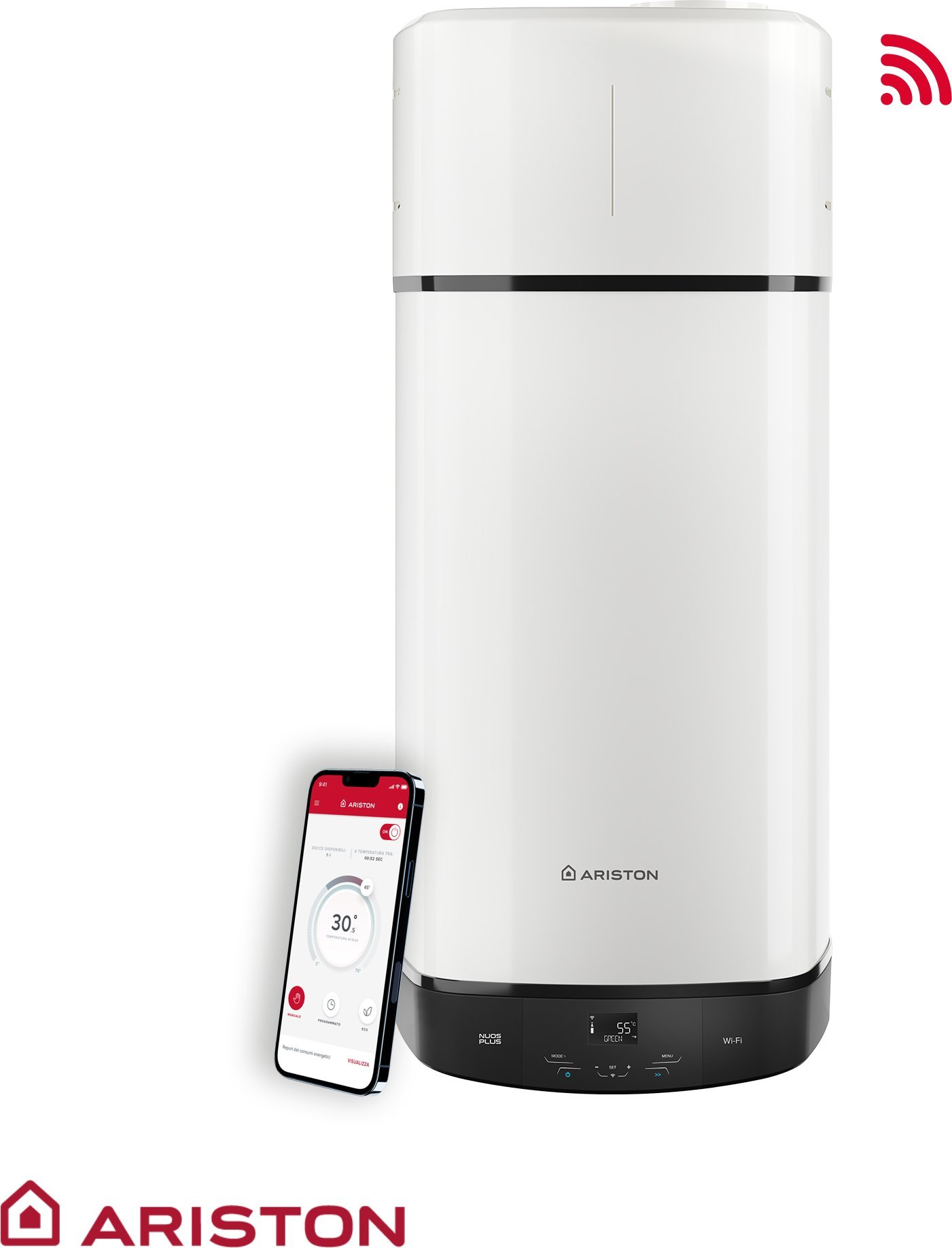 Ariston Pompa ciepła NUOS PLUS S2 WI-FI 110 WH (3629146)