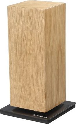 Zassenhaus Blok na noże magnetyczny, obrotowy, drewno dębowe, 13 x 13 x 25,5 cm / Zassenhaus