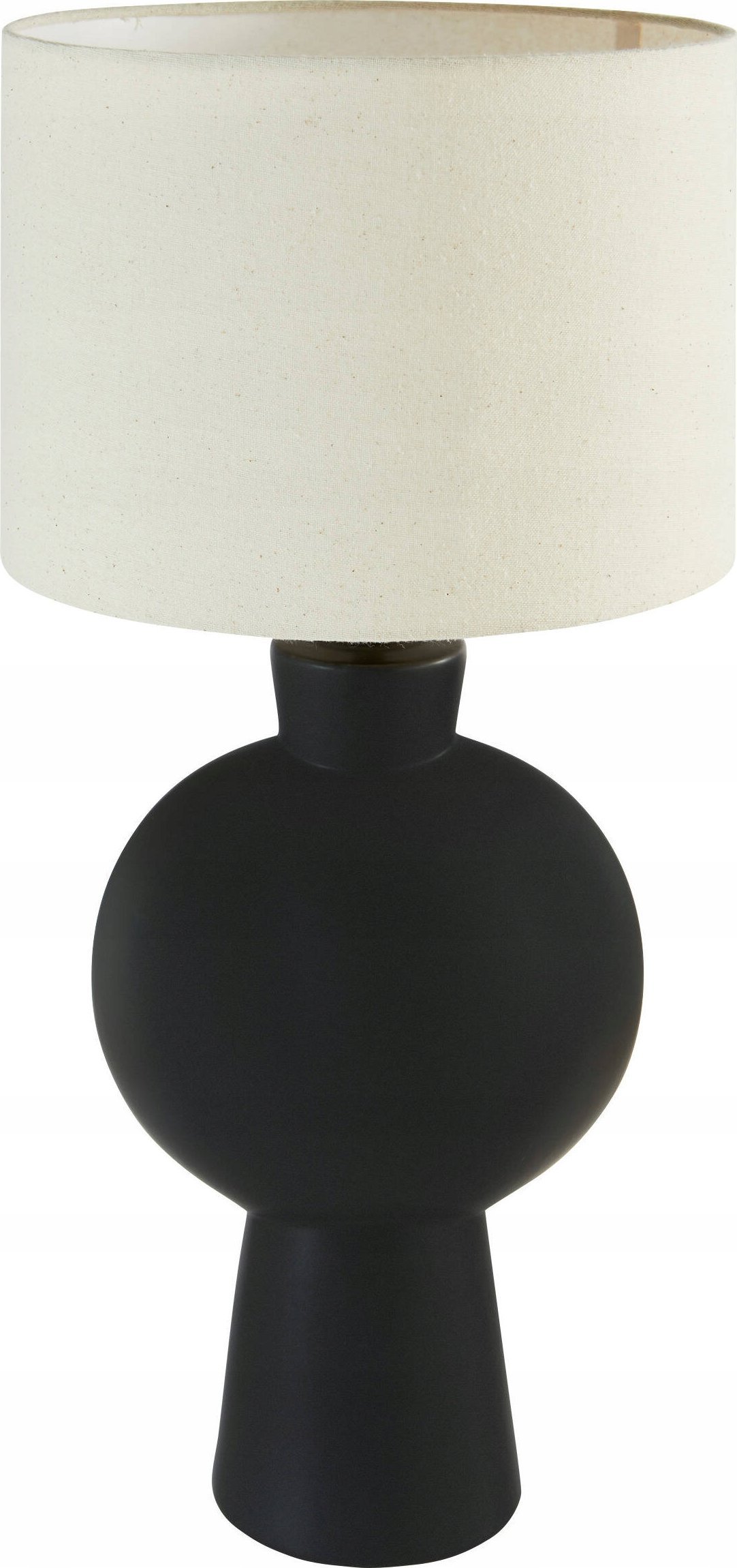 Lampa stołowa z ceramiczną podstawą YULIA, wys. 59 cm