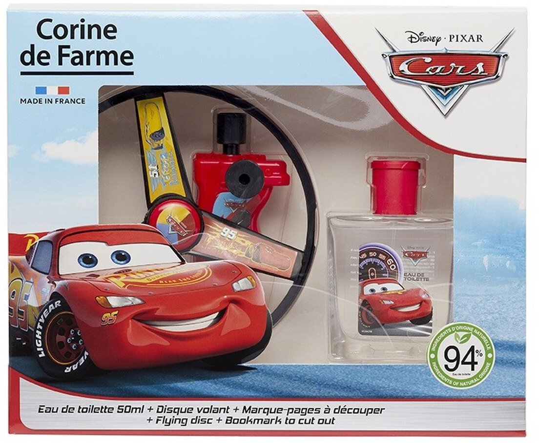 Corine de Farme Disney Zestaw prezentowy dla chłopców Cars