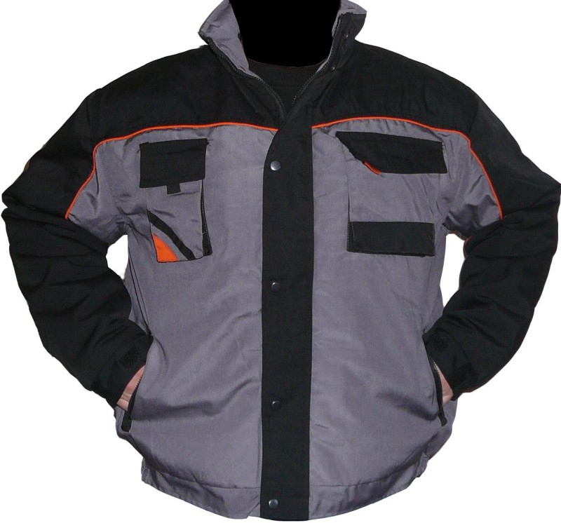 Kurtka ocieplana Professional 58 szaro-czarna