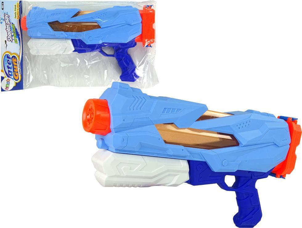 LeanToys Duży Pistolet na Wodę 800ml Niebieski