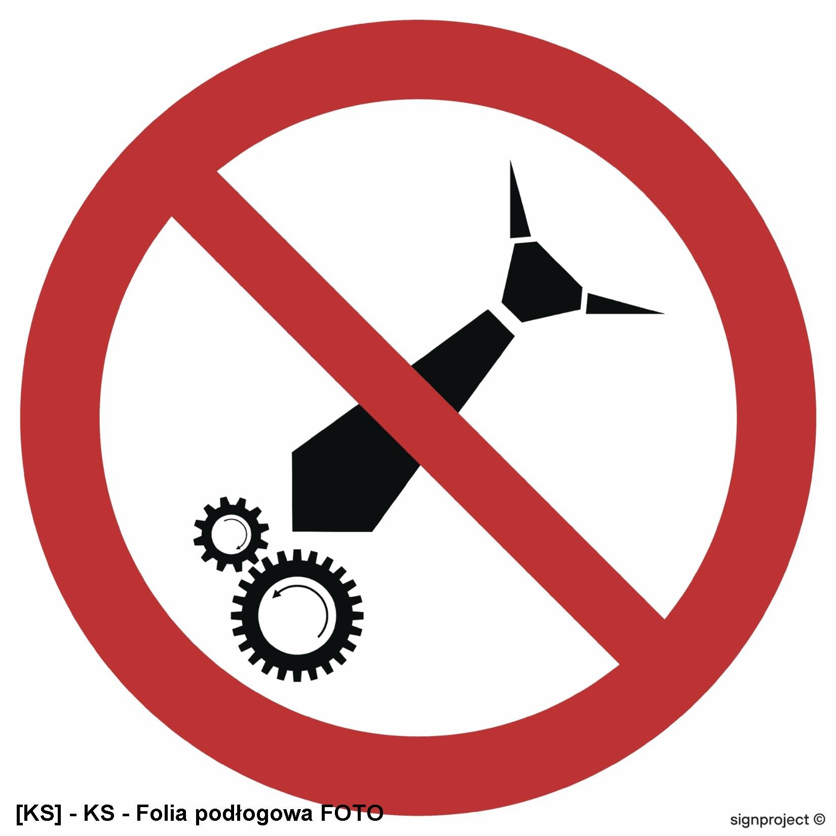 GA039 - Zakaz używania luźnej odzieży 350x350