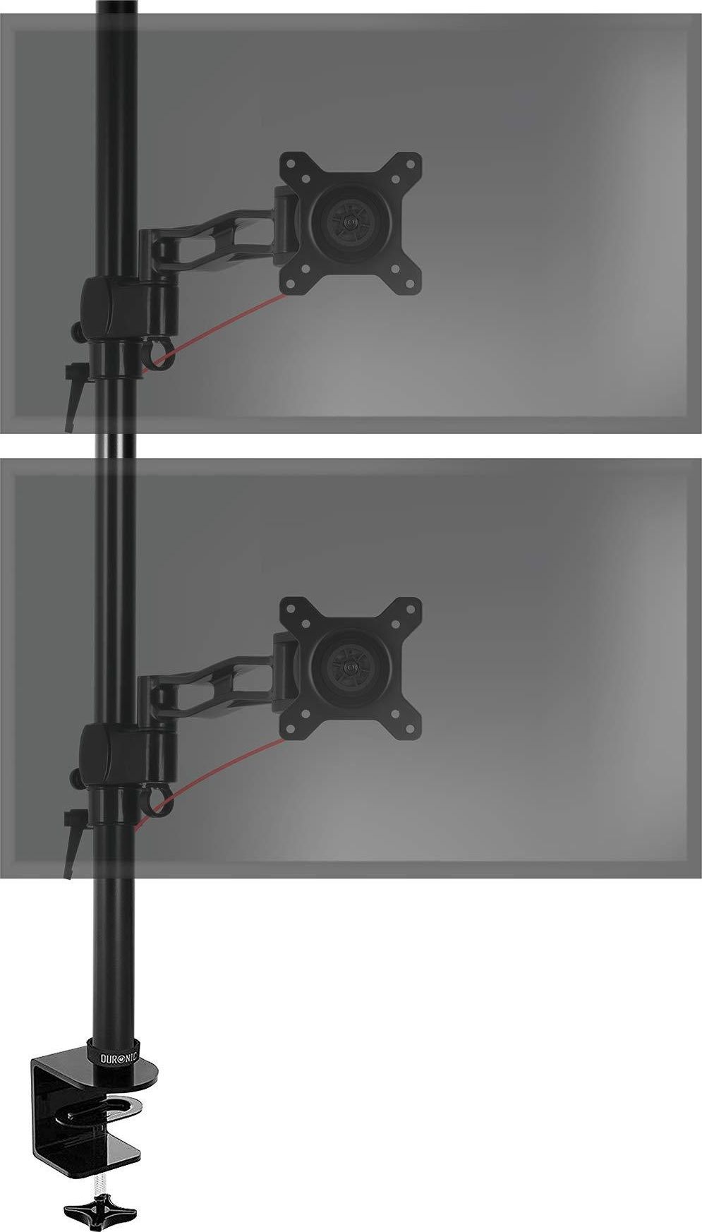 Duronic Uchwyt biurkowy na 2 monitory 13" - 27" (DM35V2X2)