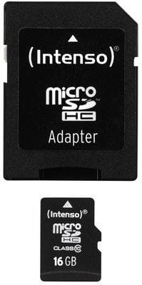 Karta Intenso MicroSDHC 16 GB Class 10 (3413470)