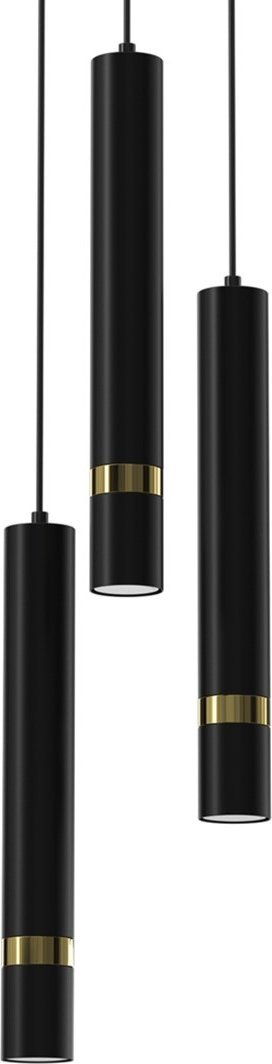Lampa wisząca Milagro Wisząca lampa Joker MLP8918 podłużna nowoczesna czarna