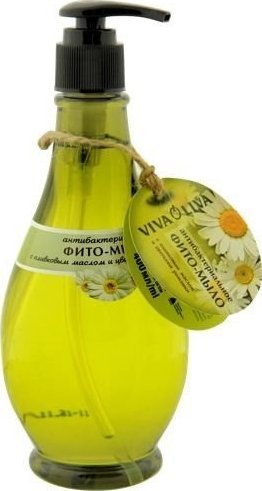 ENERGY OF VITAMINS ENERGY OF VITAMINS Viva Oliva Mydło o działaniu przeciwbakteryjnym z oliwą z oliwek i kwiatem rumianku 400 ml