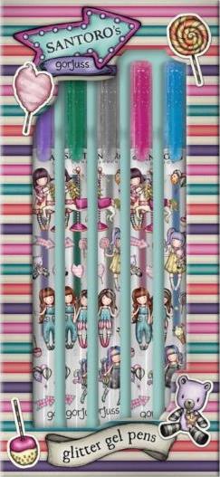 Santoro Zestaw Długopisów Żelowych Fairground 5szt