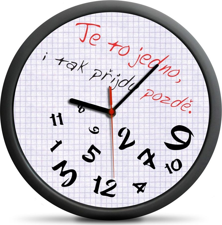 Handlosfera ZEGAR DLA SPÓŹNIALSKICH (CZ) - CICHY MECHANIZM