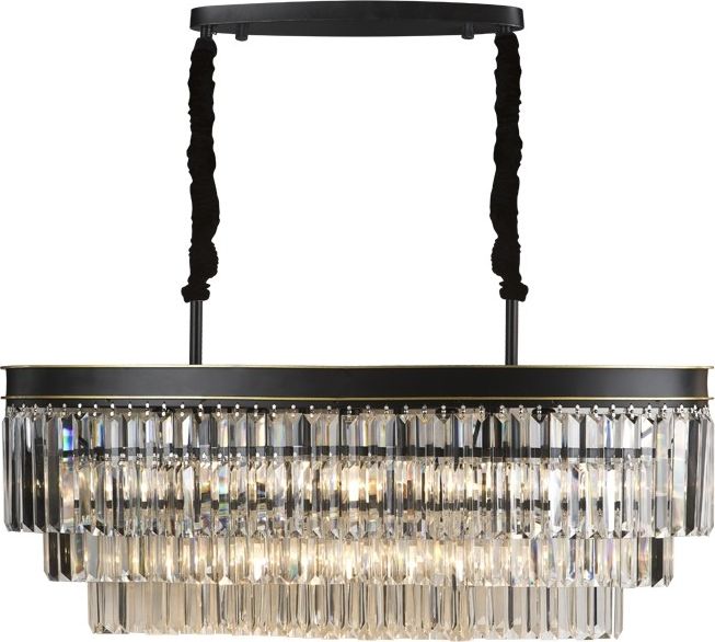 Lampa wisząca Witek Home Lampa wisząca kryształowa Monk 33291/9