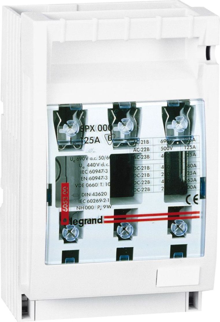Legrand Rozłącznik bezpiecznikowy NH SPX 000 125A - 605200