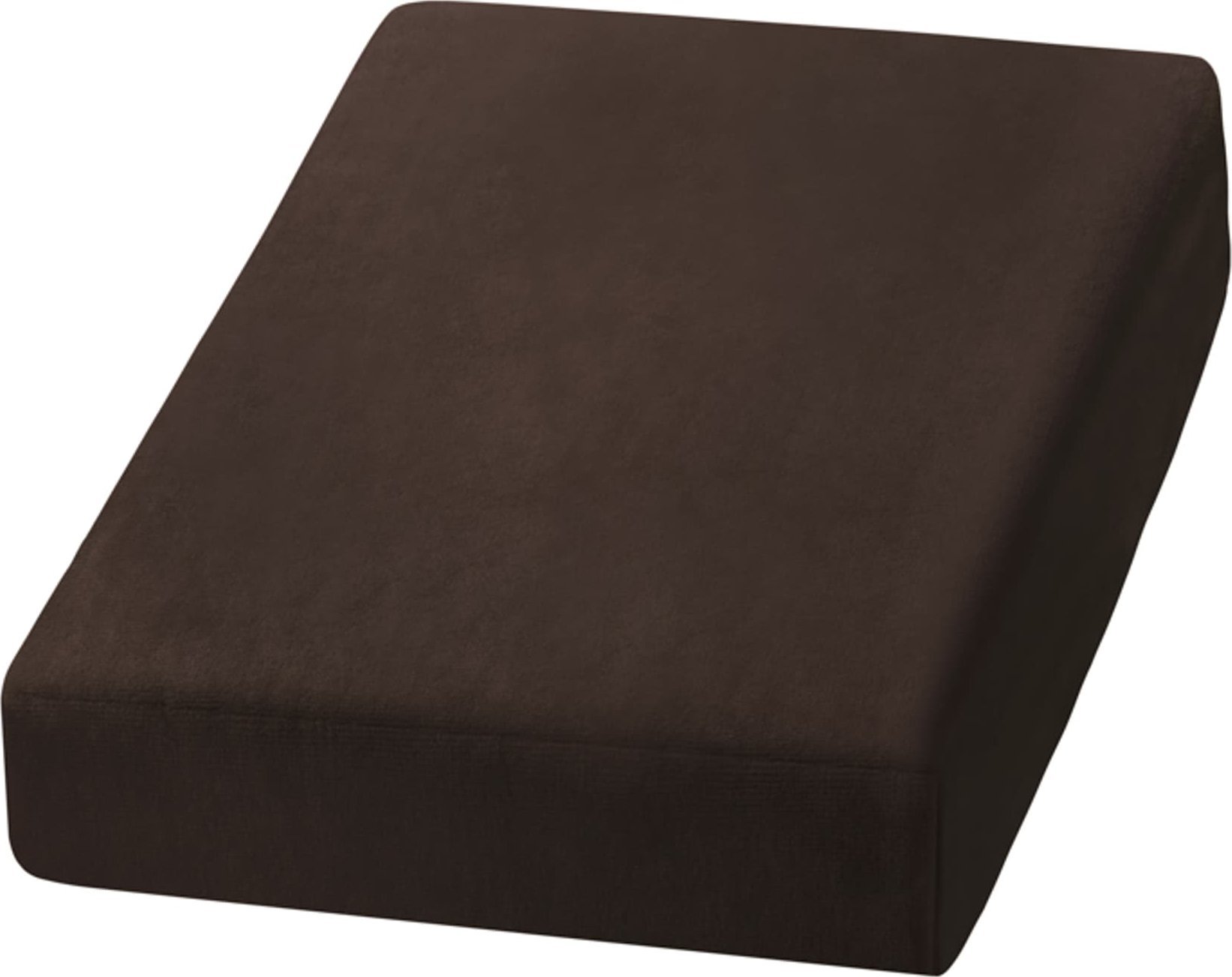 Activeshop Prześcieradło welur brązowe