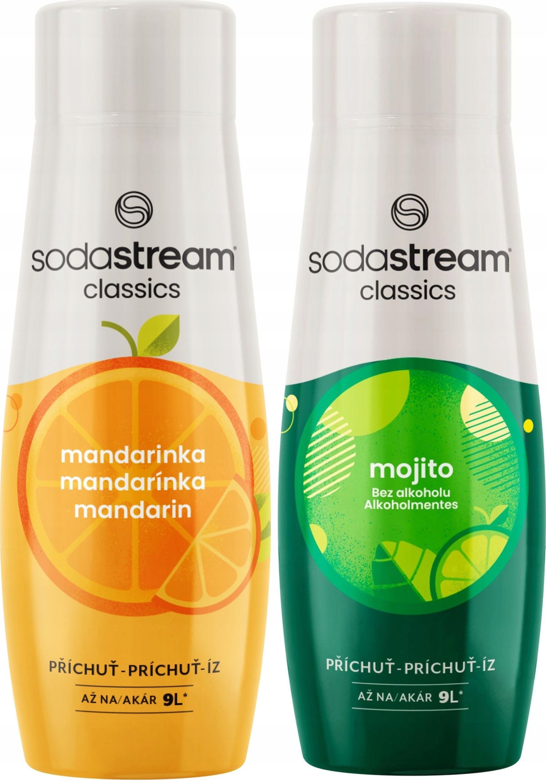 SODASTREAM Mandarynka + Mojito zestaw syropów do saturatora 2 szt.