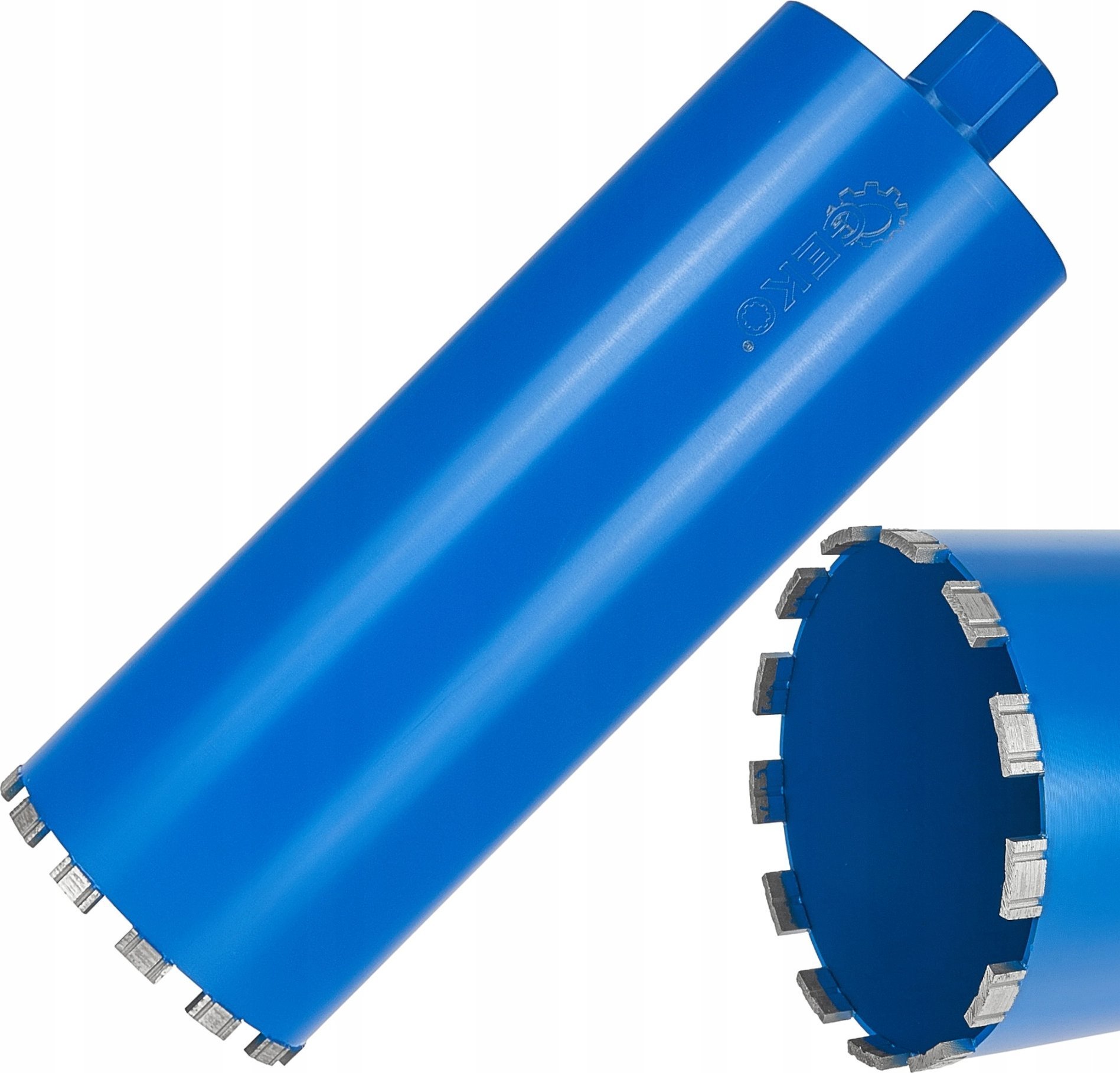 Wiertło diamentowe koronowe do wiertnicy na sucho i mokro 152x10x450mm 13T 1.1/4" (2)