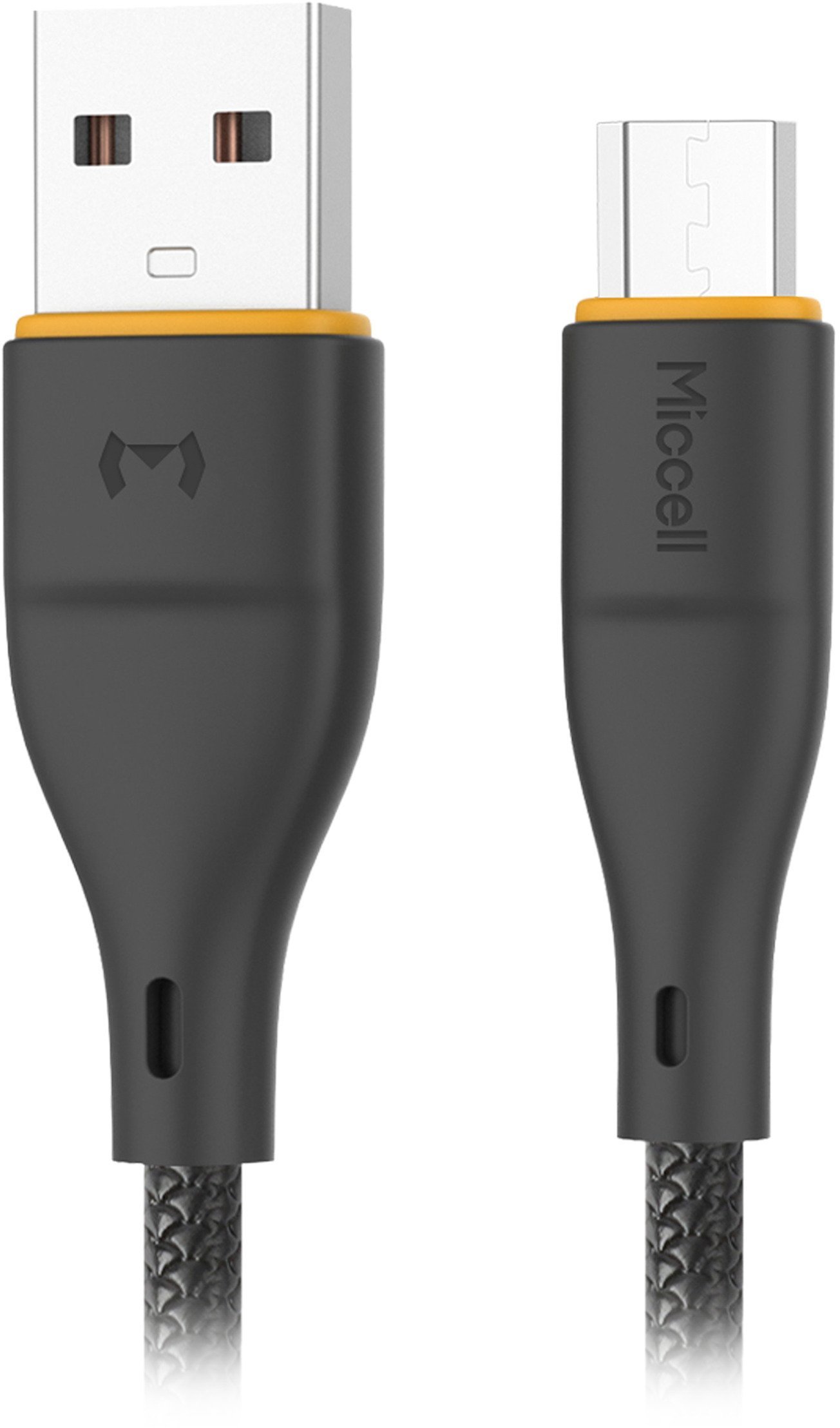 Kabel USB Orno USB-A - microUSB 1 m Czarny