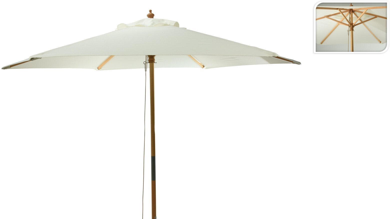 BigBuy Garden Parasol 250 cm